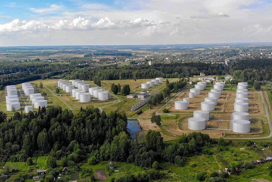 The Zenit oil depot in Kotelnich, in Russia’s Kirov region. Photo: Astra / Telegram