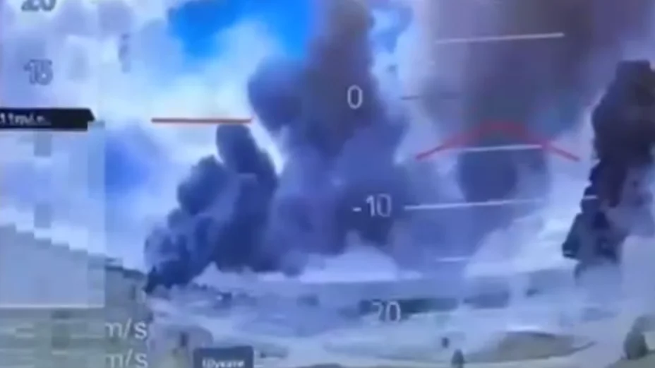 Скриншот из видео «Бабель» об операции СБУ «Паутина»