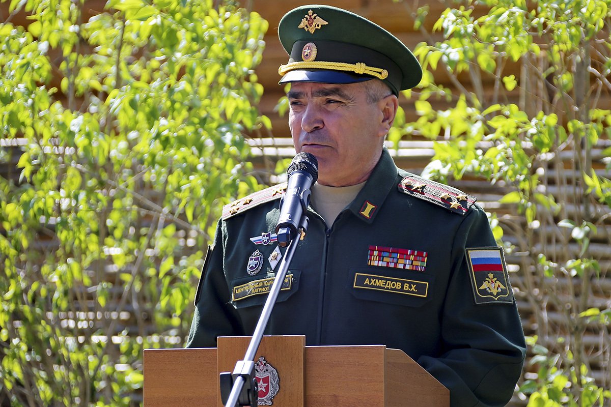 Drejtori i Parkut Patriot Vyacheslav Akhmedov. Foto: AP / Scanpix / LETA