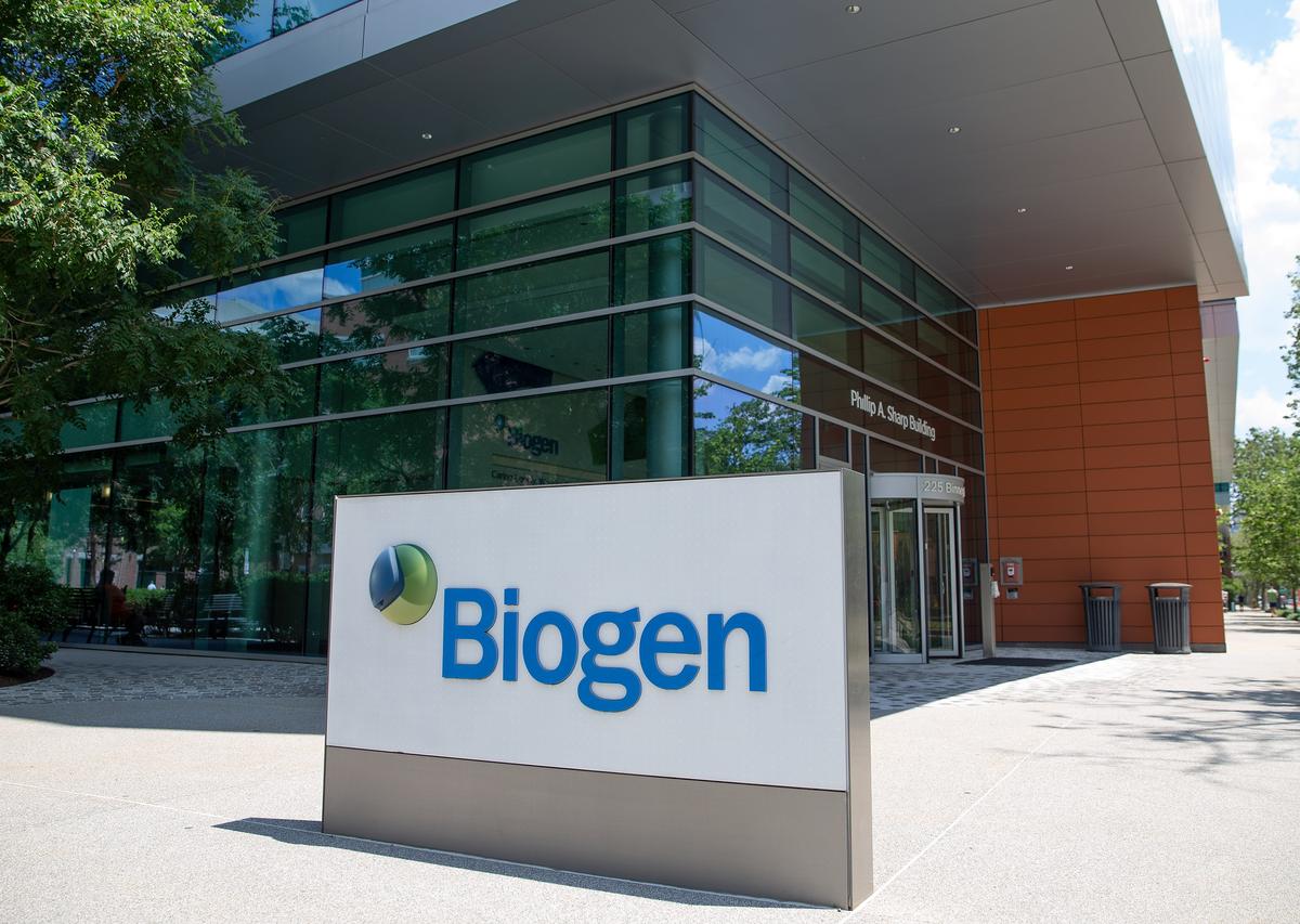 Штаб-квартира Biogen — одной из биофармацевтических компаний, разработавших препарат адуканумаб (Aducanumab). Фото: EPA-EFE / CJ GUNTHER