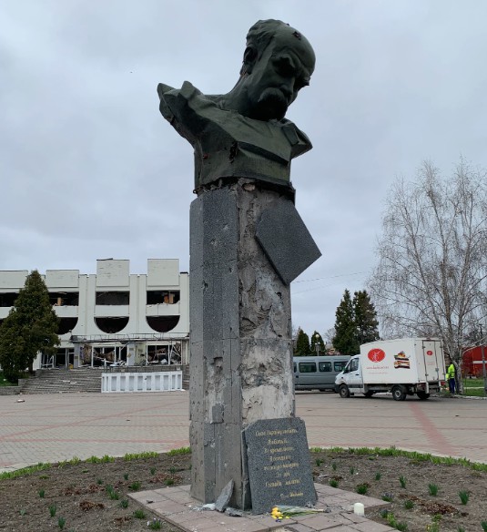 Памятник Тарасу Шевченко. Фото: Ольга Мусафирова