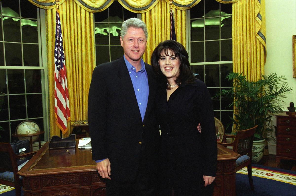 Билл Клинтон и Моника Левински. 28 февраля 1997 года. Фото:  Wikimedia Commons