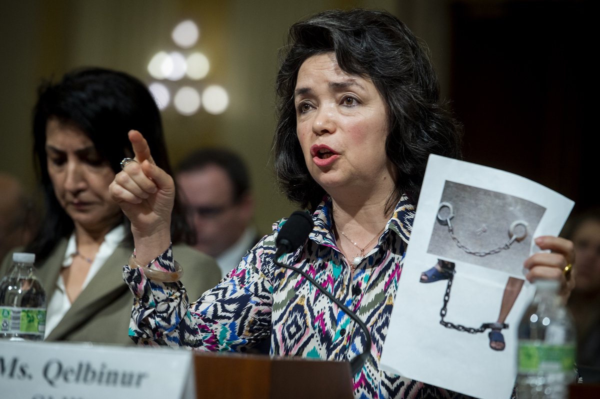 Кальбинур Сидик во время слушаний Специального комитета Палаты представителей США, Вашингтон, округ Колумбия, 23 марта 2023 года. Фото: Rod Lamkey / CNP /  startraksphoto.com  / Scanpix / LETA