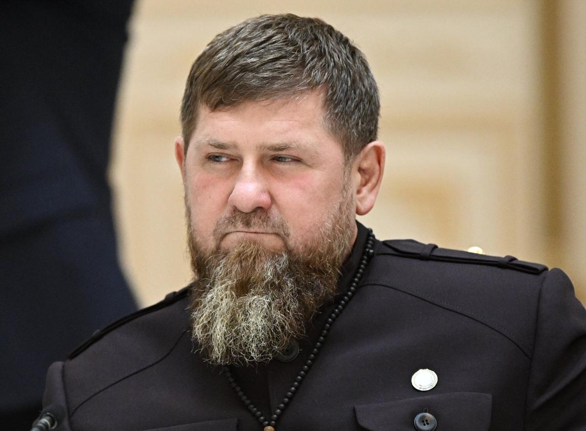 Head of Chechnya Ramzan Kadyrov during a visit to Tashkent, Uzbekistan, 27 May 2024. Photo: SERGEY BOBYLEV / KREMLIN / POOL