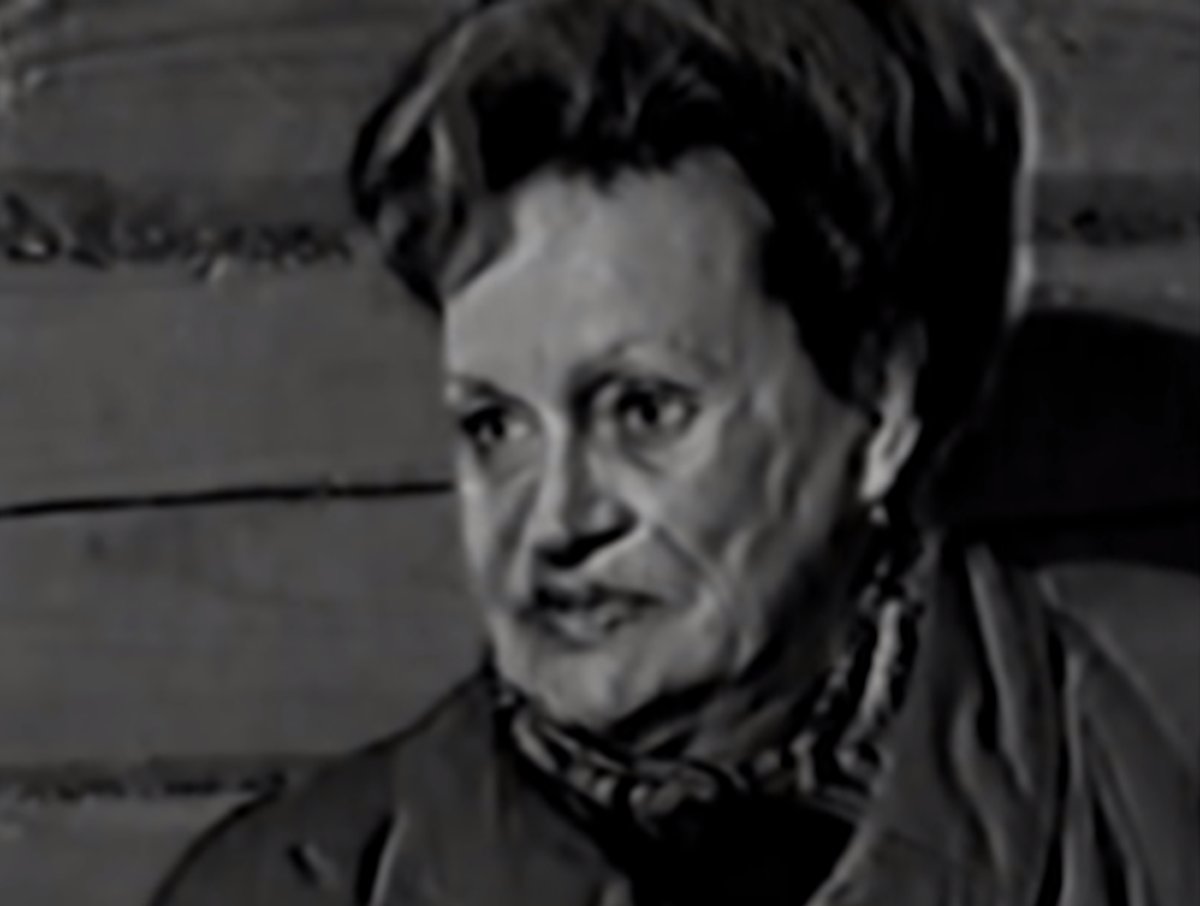 Берта Бородкина незадолго до смерти. Фото: общественный архив