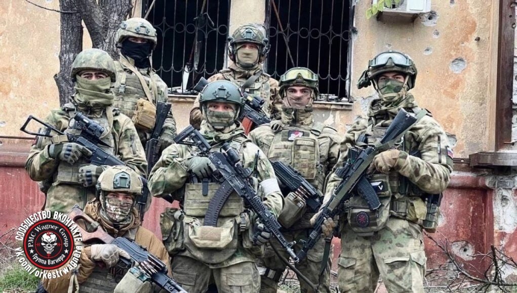PMC Wagner’s mercenaries in Ukraine. Photo:  VK