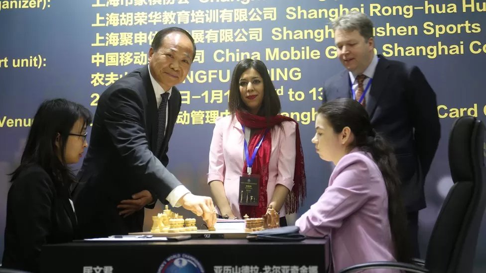 Шохре Баят на Чемпионате по шахматам. Китай, 2020 год. Фото:  FIDE