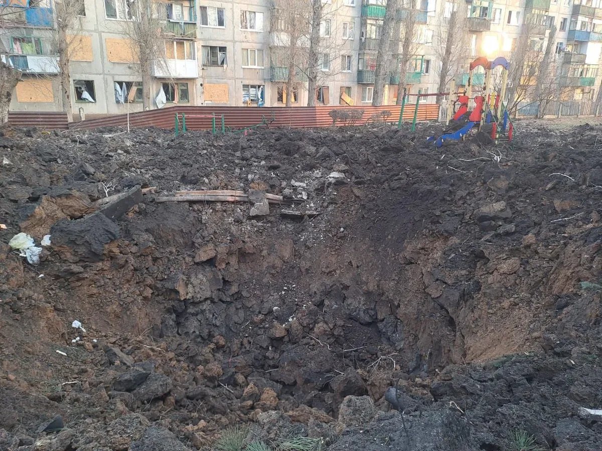 Photo: the aftermath of shelling / Pavlo Kyrylenko
