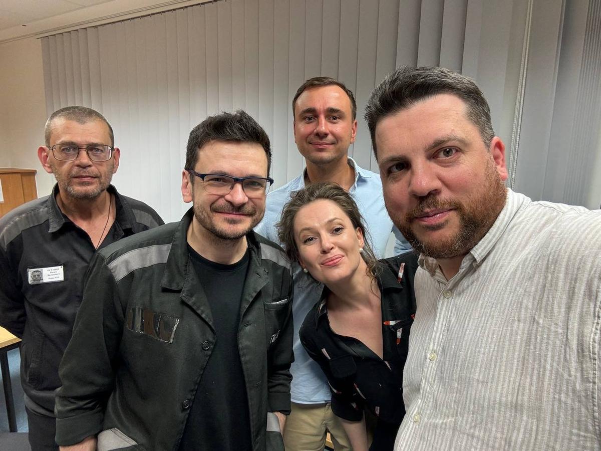 Vadim Ostanin, Ilya Yashin, Ivan Zhdanov, Maria Pevchikh and Leonid Volkov in Bonn, 2 August 2024. Photo: Ilya Yashin