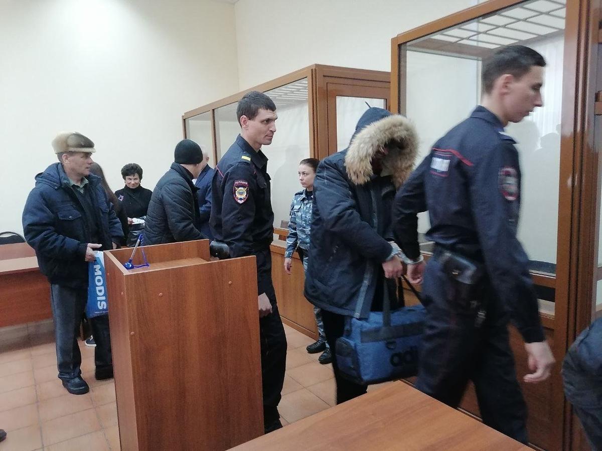 Из зала суда уводят Иванова. Фото: Команда против пыток