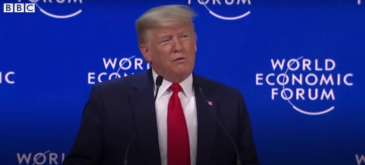 Дональд Трамп. Скриншот из видео.