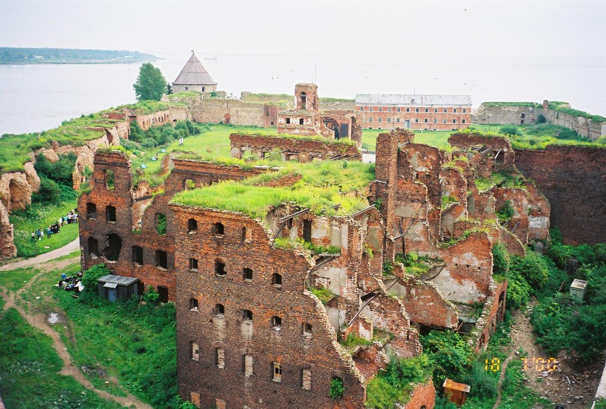 Разрушения крепости после Великой Отечественной войны. Источник, Wikimedia
