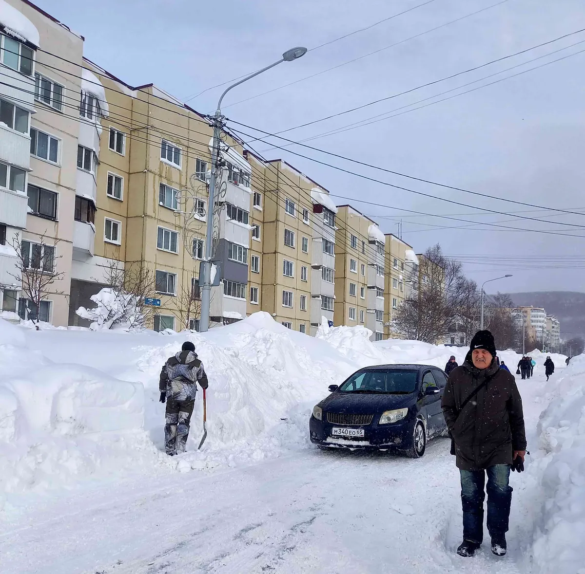 Удивительно красиво и страшно одновременно». В Сахалинской области —  рекордные снегопады. Рассказ очевидца, случайно оказавшегося в центре  событий — Новая газета Европа