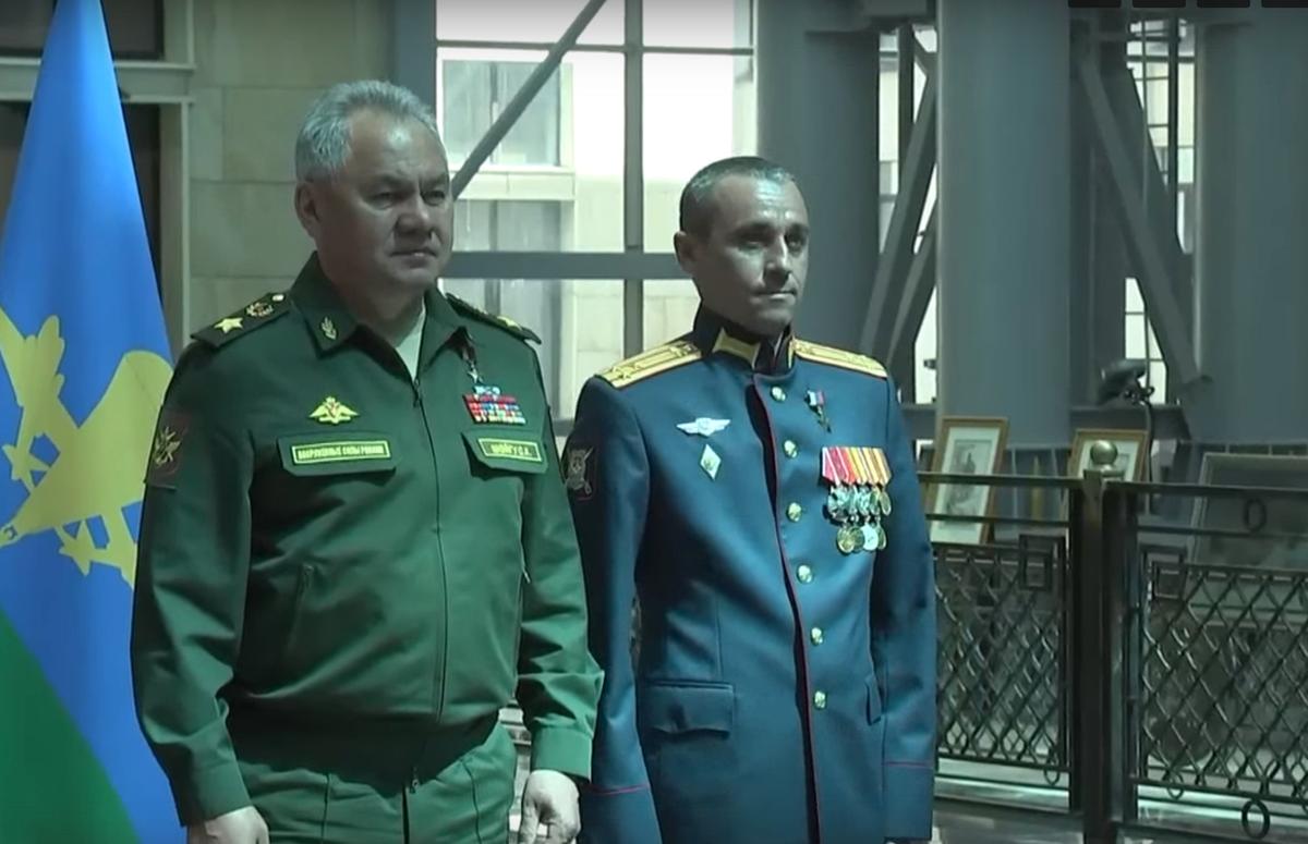 Шойгу и Шиц. Скриншот трансляции Минобр РФ