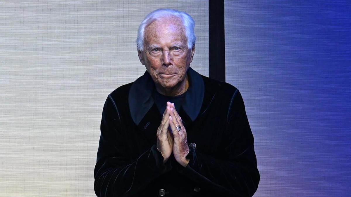 Умер итальянский модельер Джорджо Армани