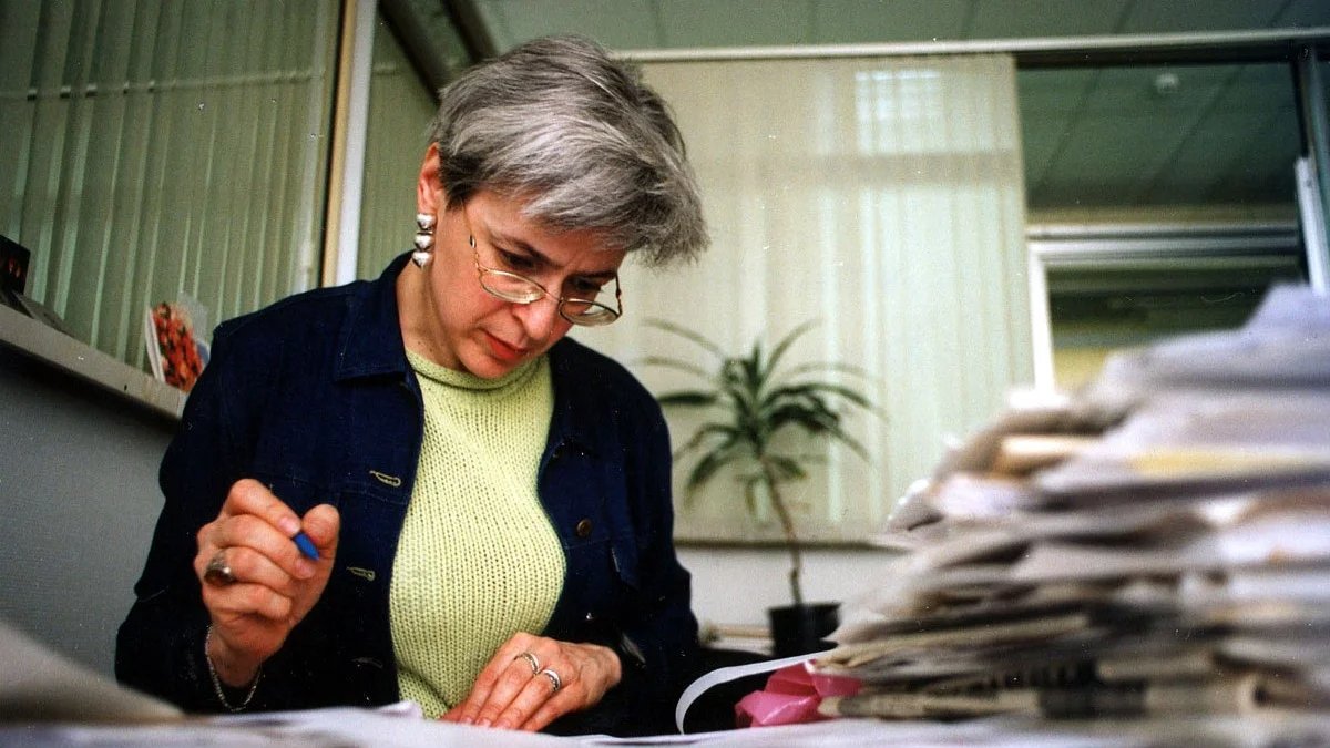 Anna Politkovskaya. Photo: Archive