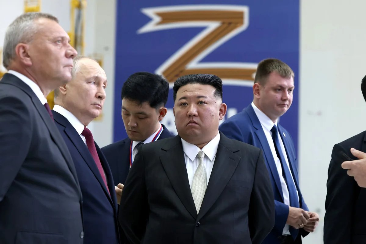 Kim Jong Un at the Vostochny Cosmodrome in Russia’s Far East. Photo: Artyom Geodakyan / TASS / Kremlin