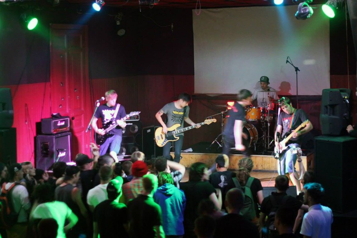 Концерт The Poseurs в Санкт-Петербурге, 19 июля 2013 года. Фото: Facebook