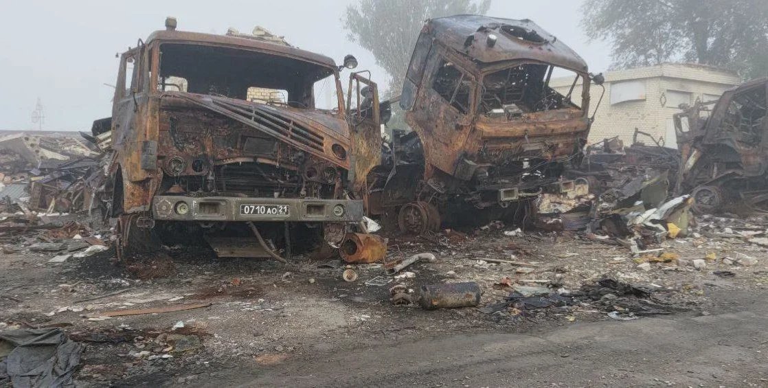 Photo: Ukrainian reporter Denys Kazansky’s Telegram channel