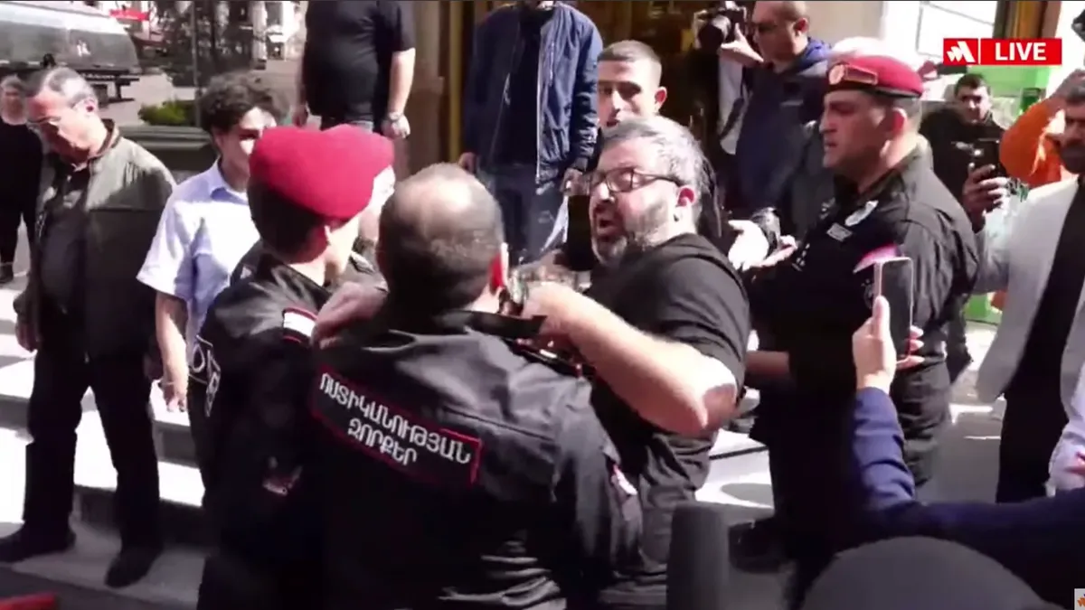 В Ереване задержали 151 человека на акции против Пашиняна и делимитации границы с Азербайджаном