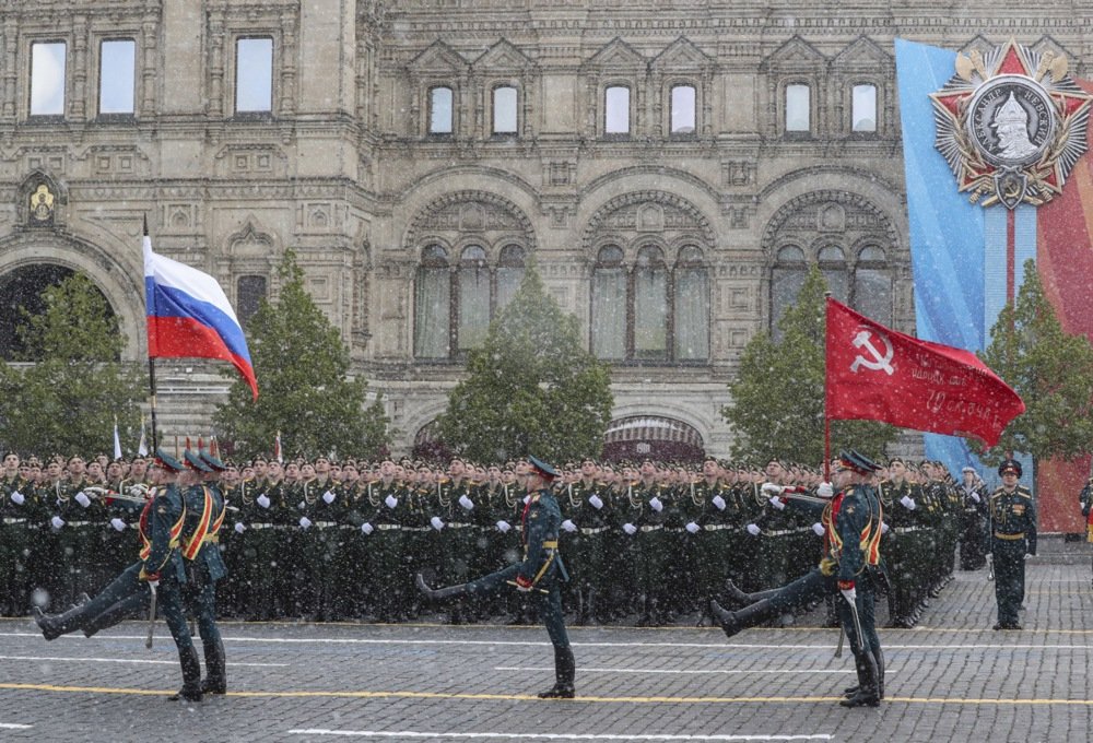 Parade in Moscow, 9 May 2024. Photo: Maxim Shipenkov / EPA-EFE