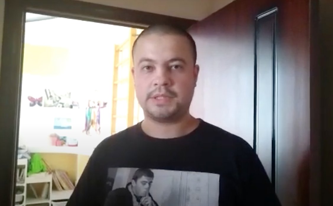 Скриншот видео, опубликованного «Московским комсомольцем».