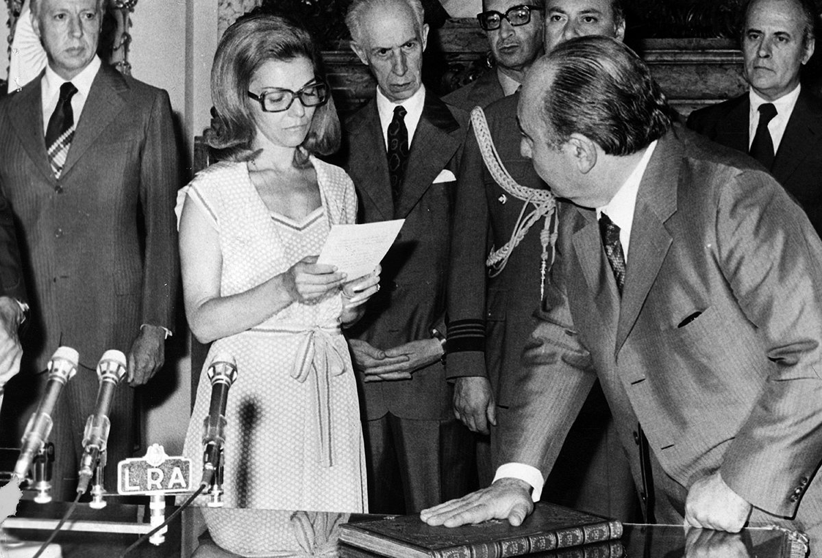 Исабель Перон, президент Аргентины, 1974-1976 гг. Фото: Universal History Archive / Universal Images Group / Getty Images