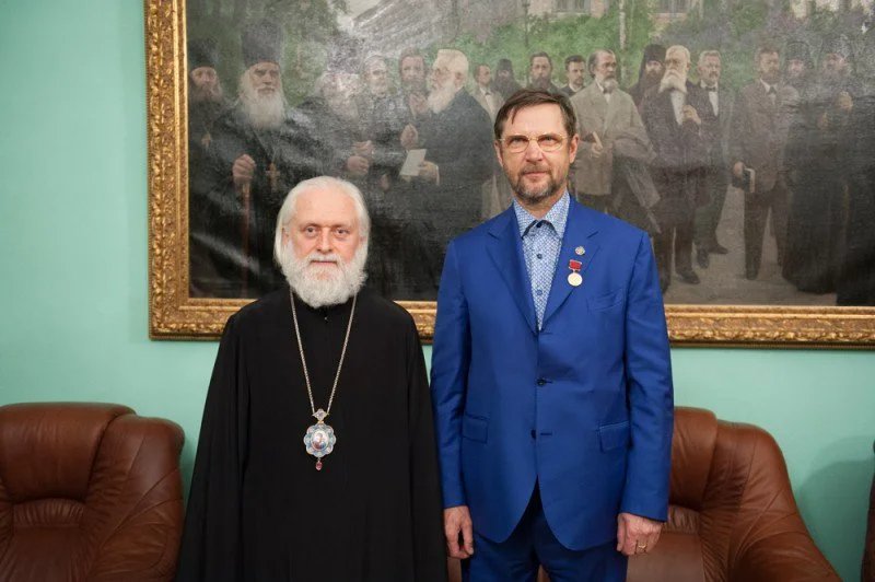 Konstantin Goloshchapov (on the right). Photo:  Twitter