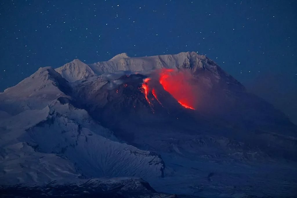 Shiveluch. Photo: the volcanology institute of the Far East Branch of the Russian Academy of Sciences