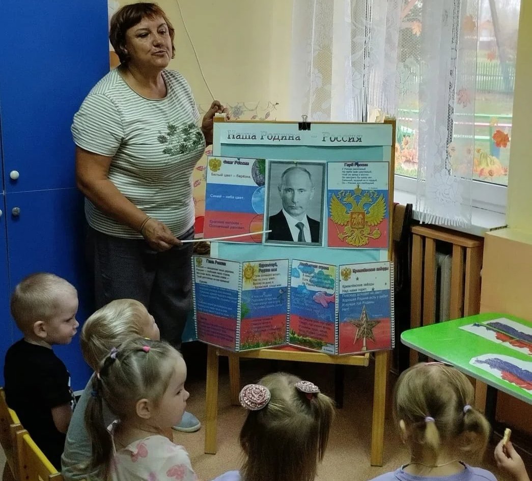 A kindergarten in the town of Kamenka in Russia’s Penza region. Photo: social media