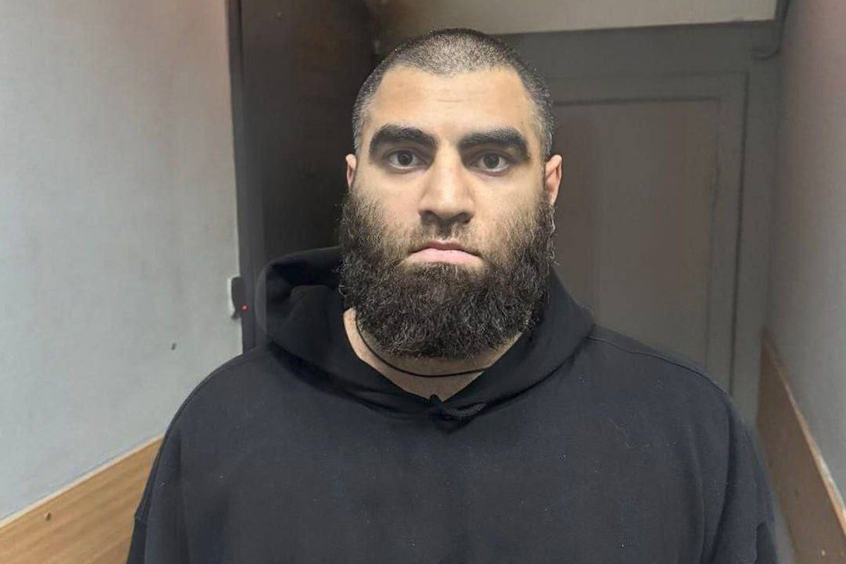 Арсен Маркарян после задержания. Фото: Екатерина Мизулина / Telegram