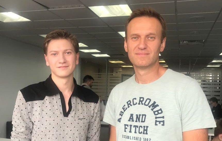 Alexey Schwarz with Alexey Navalny. Photo: Facebook