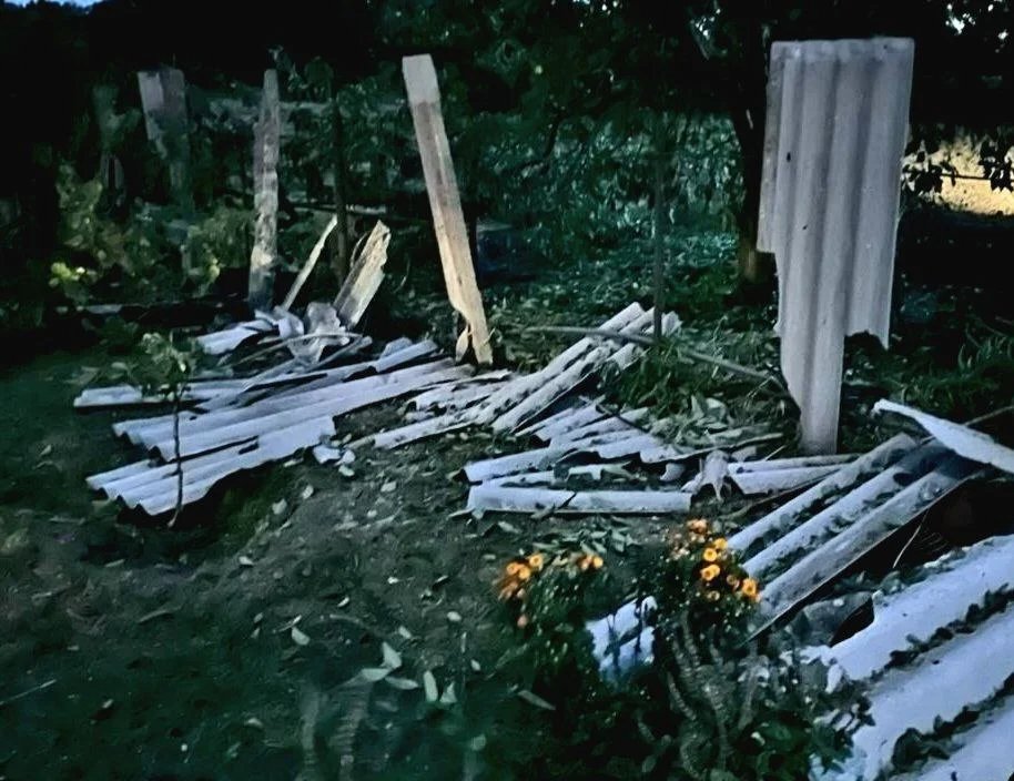 The aftermath of the Dnipro region attack. Photo: Governor Serhiy Lysak/ Telegram