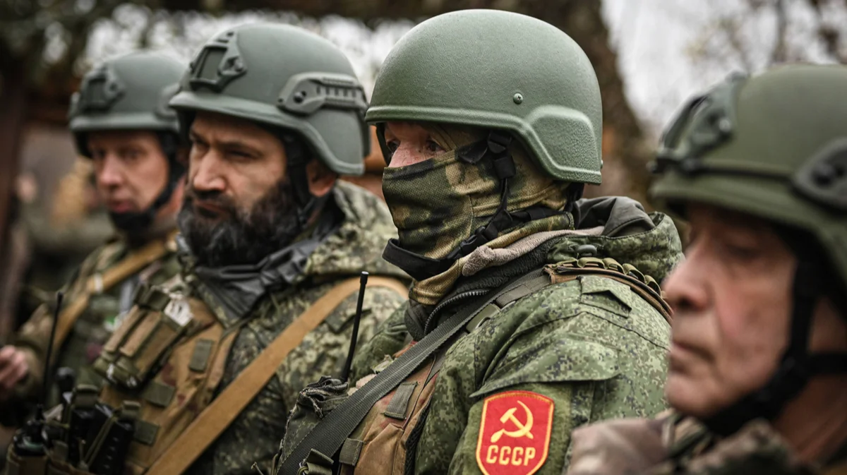 Российские военнослужащие на позиции в Луганской области Украины, 25 октября 2023 года. Фото: Станислав Красильников / Спутник / Imago Images / Scanpix / LETA