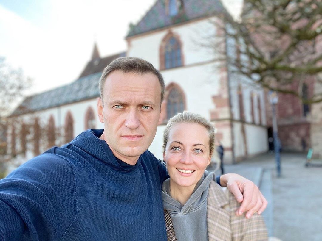 Alexey and Yulia. Photo: Yulia Navalnaya / Instagram