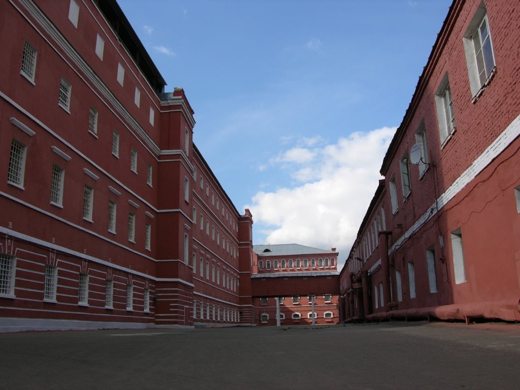 Внутренний двор тюрьмы. Фото: ФСИН