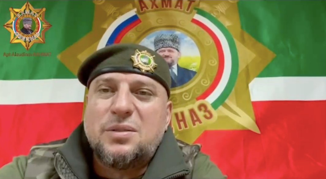 Akhmat special forces battalion Commander Apti Alaudinov. Photo: Telegram