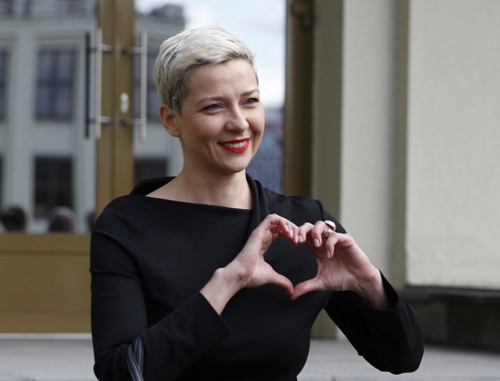 Maria Kalesnikava, July 2020. Photo: EPA-EFE/TATYANA ZENKOVICH