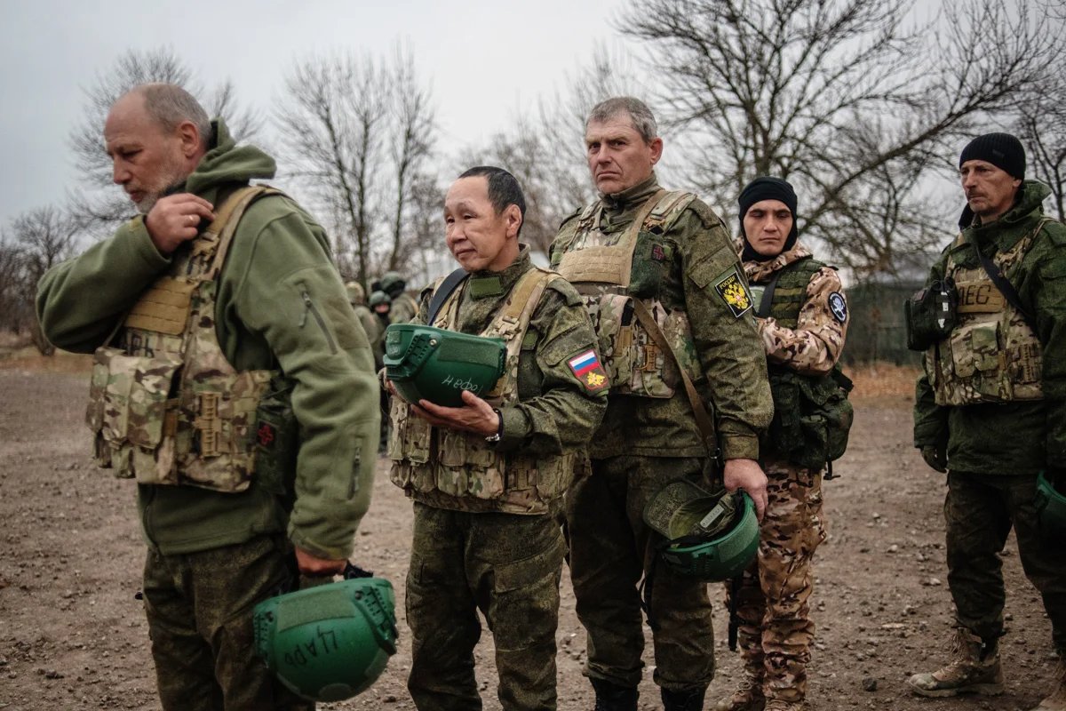 Russian servicemen in Ukraine, 3 November 2023. Photo: Valery Melnikov / Kommersant / Sipa USA / Vida Press