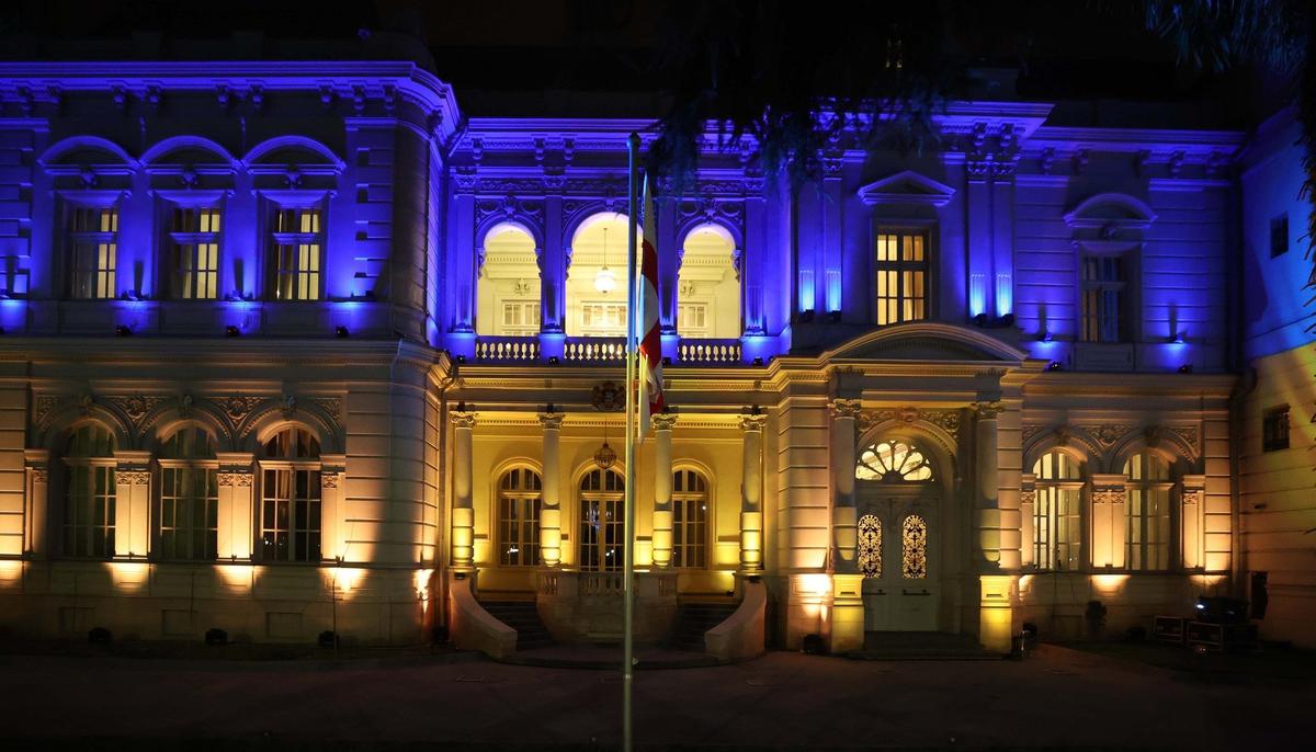 Резиденция Саломе Зурабишвили. Фото: страница президента Грузии в фейсбуке
