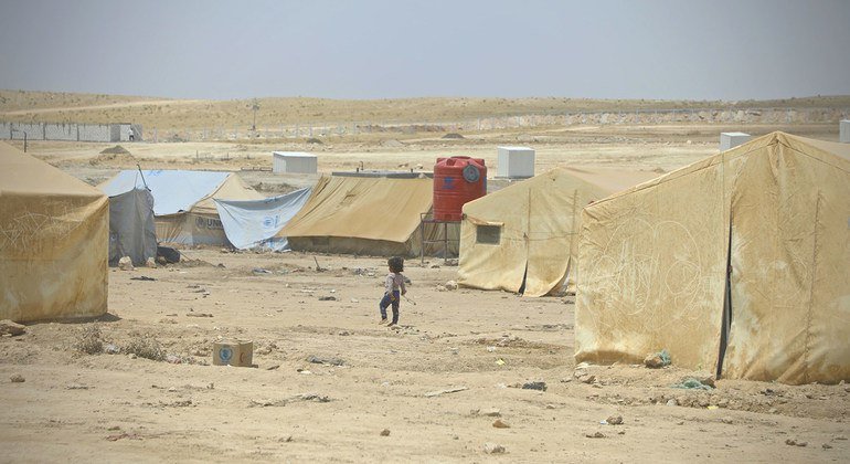 Лагерь «Аль-Холь». Фото:  ООН
