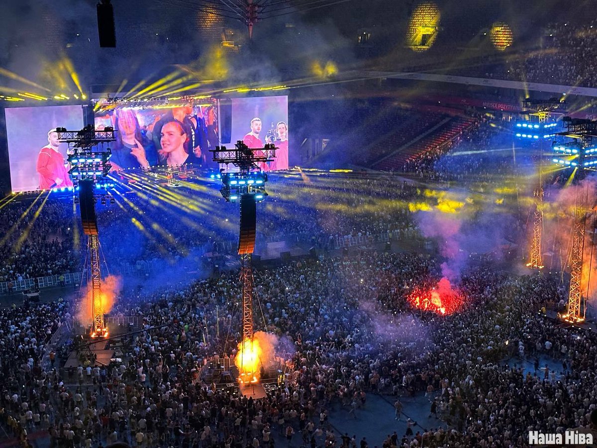 Концерт Макса Коржа, Варшава, 9 августа 2025 года. Фото: Наша Ніва