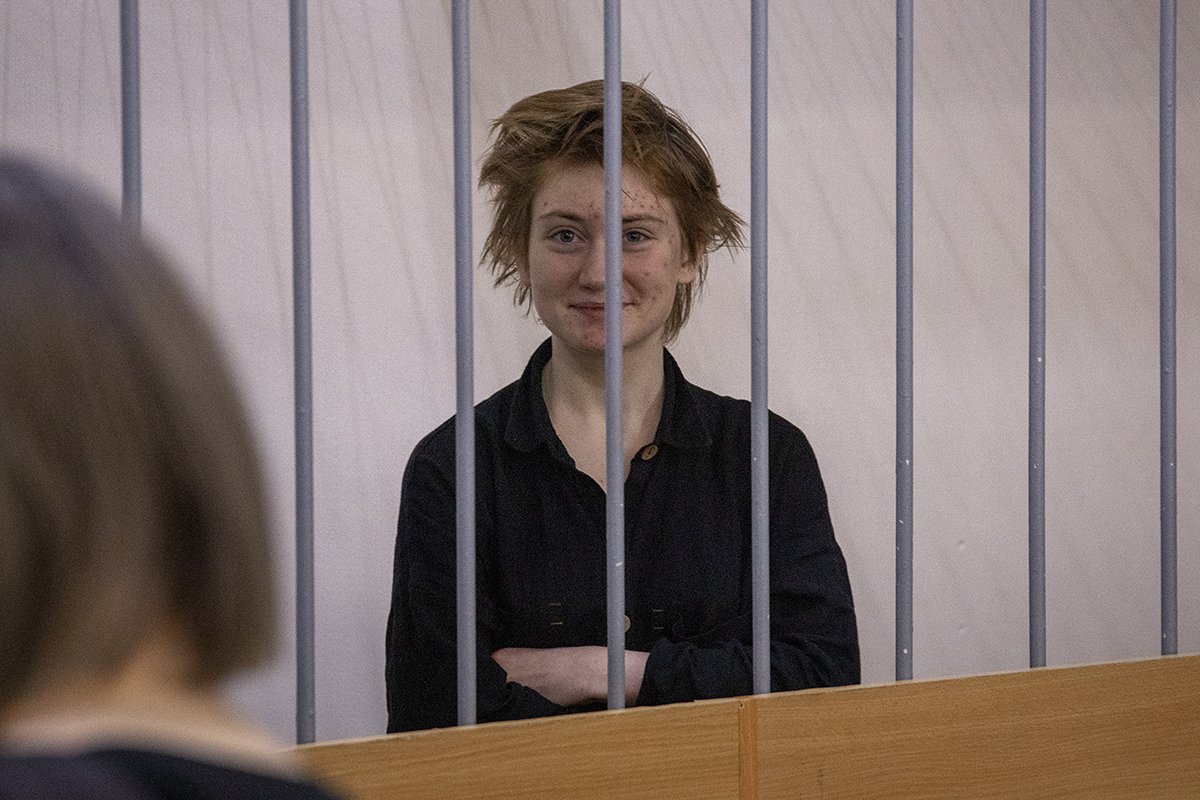 Дарья Козырева в суде. Фото: Дмитрий Цыганов