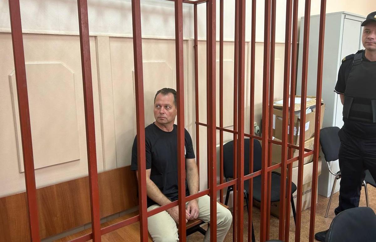 Viktor Levakov in court. Photo: Mediazona