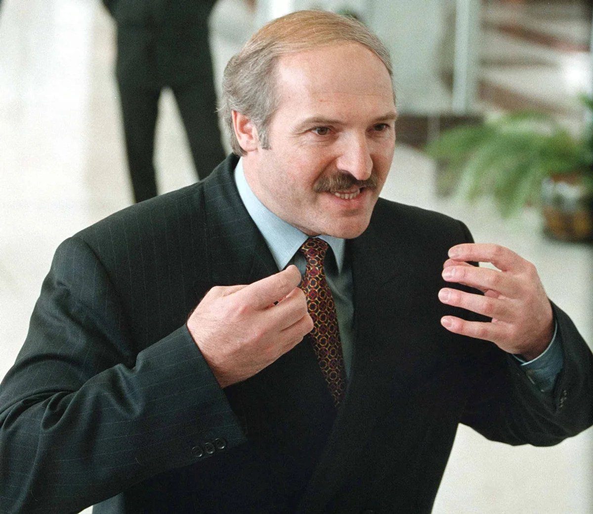 Alexander Lukashenko, 22 May 1997. Photo: Sergey Chirikov / EPA