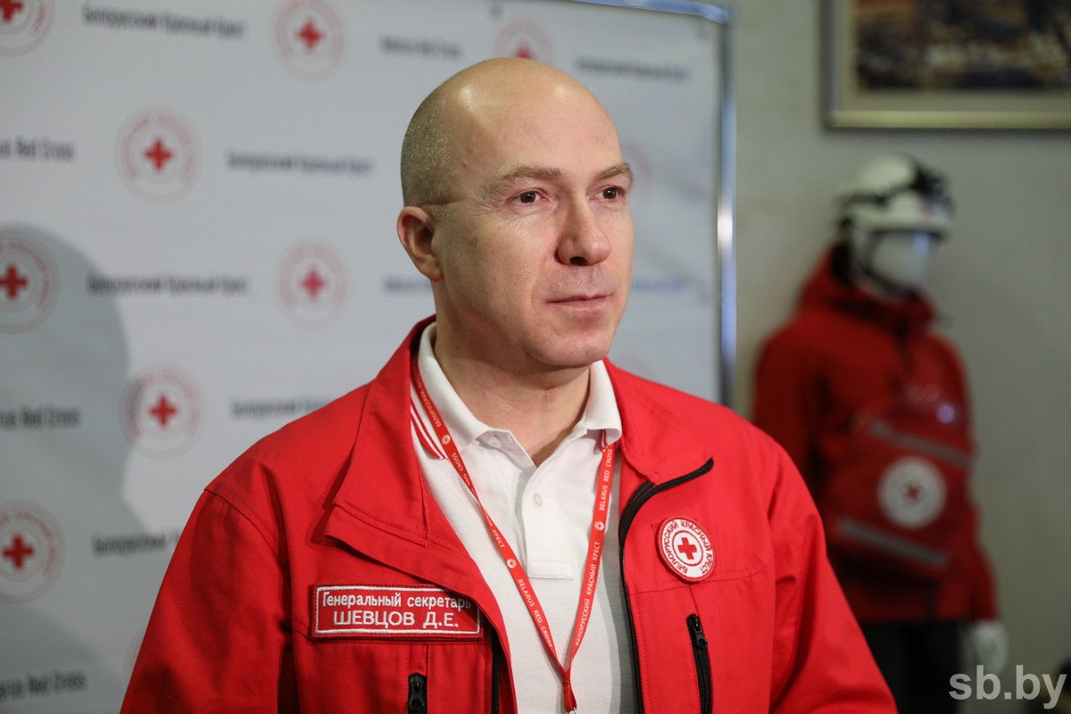 Dmitry Shevtsov, Secretary General of the Belarus Red Cross. Photo: sb.by