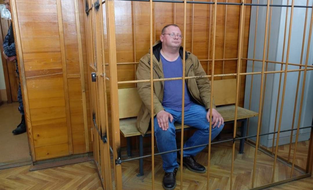 Ярослав Ширшиков в зале суда. Фото: telegram / PostnikovUral