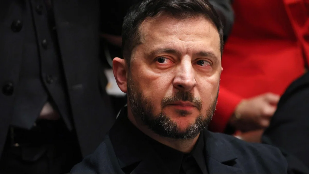 <span>Владимир Зеленский во время встречи с Дональдом Трампом в Белом доме, Вашингтон, США, 17 октября 2025 года. Фото: Tom Brenner / AFP / Scanpix / LETA</span><br>