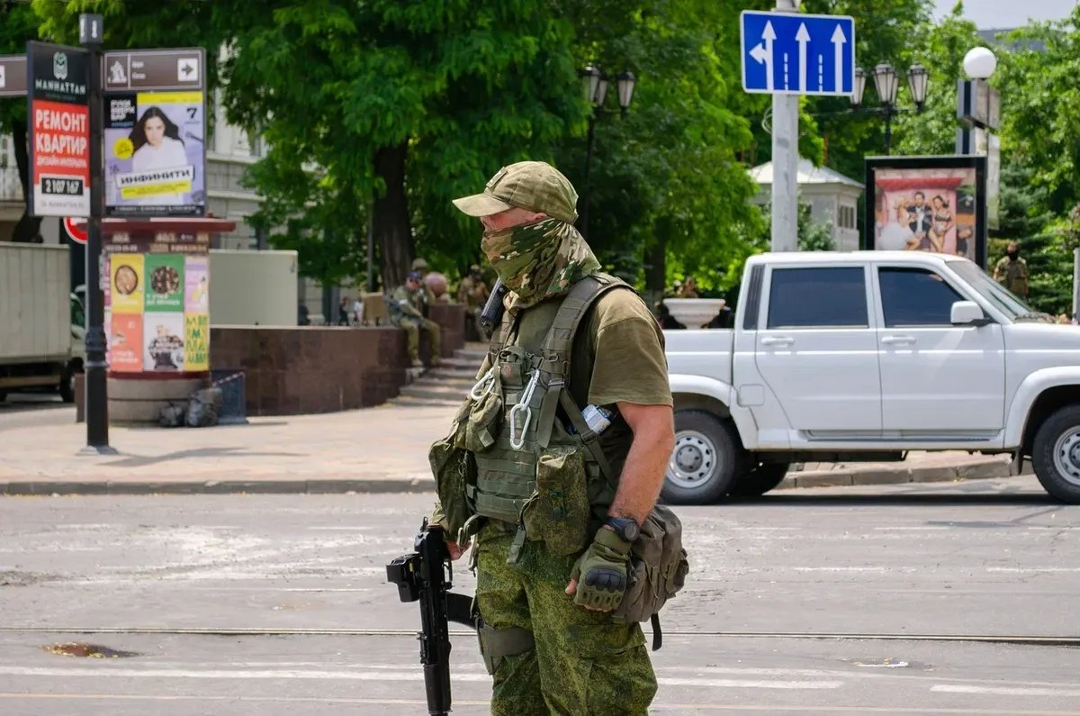 Rostov-on-Don during Yevgeny Prigozhin’s mutiny. Photo: Novaya Gazeta Europe