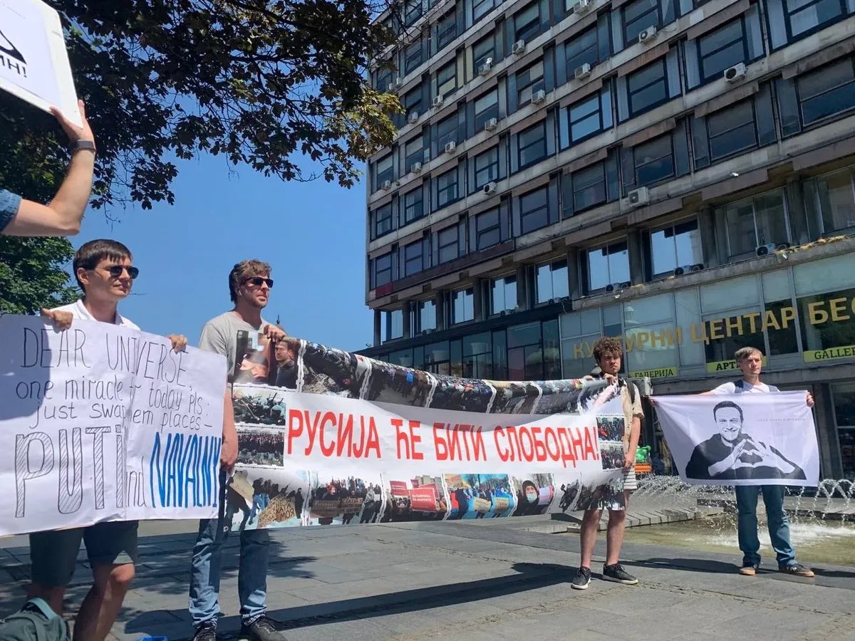 Belgrade. Photo: Novaya Gazeta Europe